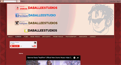 Desktop Screenshot of daballeestudios.com